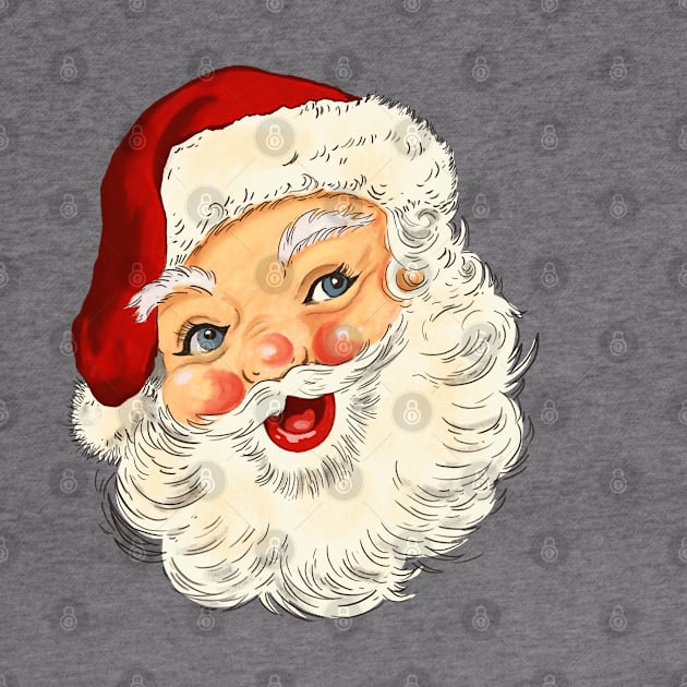 Vintage Santa No. 6 by LMHDesigns